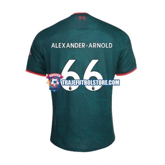 Camiseta 3ª Liverpool Alexander-Arnold 66 Hombre 2022-2023 Manga Corta