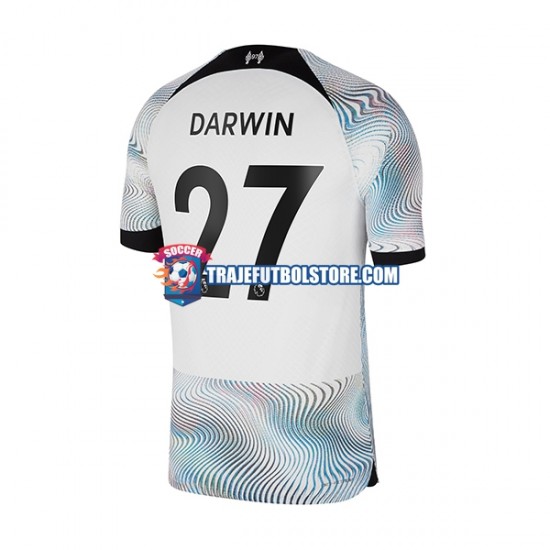 Camiseta 2ª Liverpool Darwin 27 Hombre 2022-2023 Manga Corta