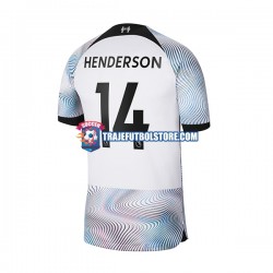 Camiseta 2ª Liverpool Henderson 14 Hombre 2022-2023 Manga Corta