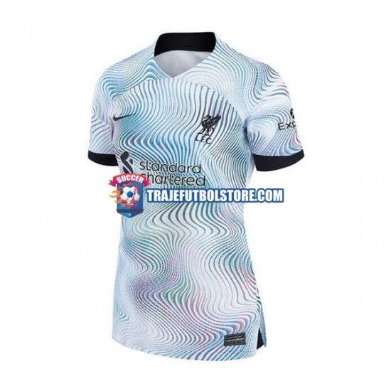Camiseta 2ª Liverpool Mujer 2022-2023 Manga Corta