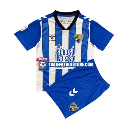 Camiseta 1ª Málaga CF Niño 2022-2023 Manga Corta