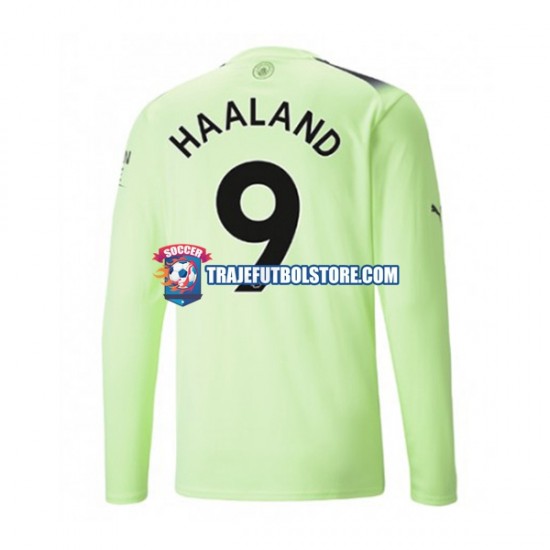 Camiseta 3ª Manchester City Haaland 9 Hombre 2022-2023 ML