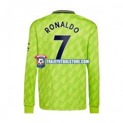 Camiseta 3ª Manchester United Cristiano Ronaldo Hombre 2022-2023 ML