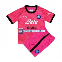 Camiseta 1ª Napoli Portero Niño 2022-2023 Manga Corta