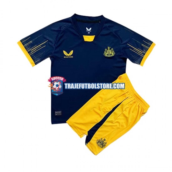 Camiseta 2ª Newcastle United Niño 2022-2023 Manga Corta