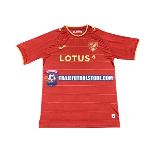 Camiseta 2ª Norwich City Hombre 2022-2023 Manga Corta