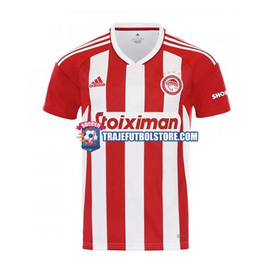 Camiseta 1ª Olympiacos Hombre 2022-2023 Manga Corta