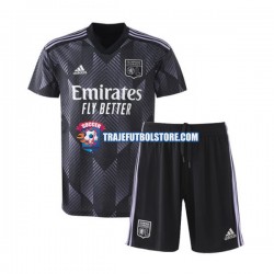 Camiseta 3ª Olympique de Lyon Niño 2022-2023 Manga Corta