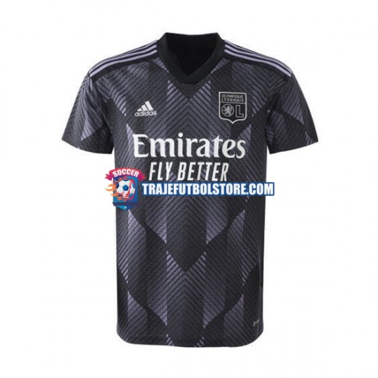 Camiseta 3ª Olympique de Lyon Hombre 2022-2023 Manga Corta