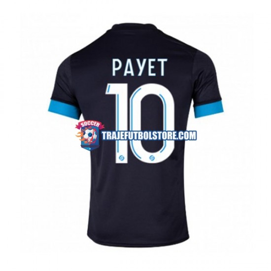 Camiseta 2ª Olympique de Marsella Dimitri Payet 10 Hombre 2022-2023 Manga Corta