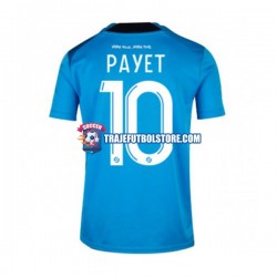Camiseta 3ª Olympique de Marsella Dimitri Payet 10 Hombre 2022-2023 Manga Corta