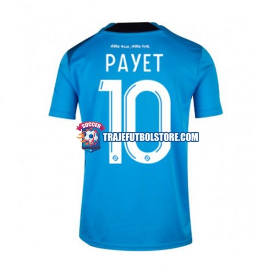Camiseta 3ª Olympique de Marsella Dimitri Payet 10 Hombre 2022-2023 Manga Corta