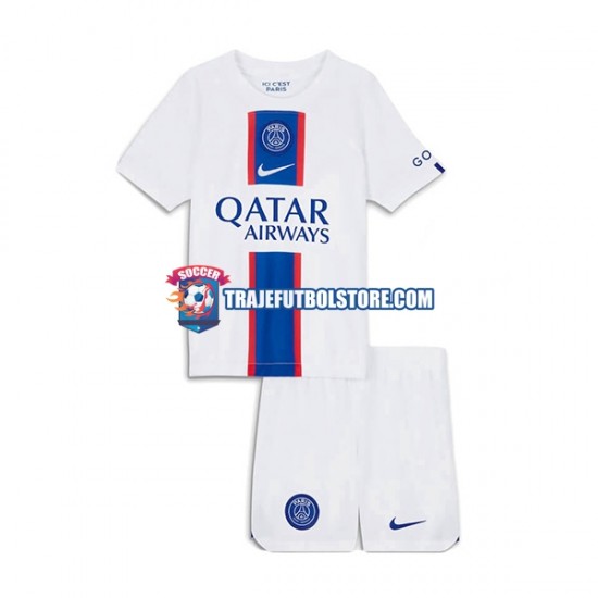 Camiseta 3ª Paris Saint-Germain Niño 2022-2023 Manga Corta