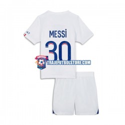Camiseta 3ª Paris Saint-Germain Messi 30 Niño 2022-2023 Manga Corta
