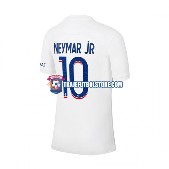 Camiseta 3ª Paris Saint-Germain Neymar Jr 10 Hombre 2022-2023 Manga Corta