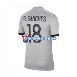 Camiseta 2ª Paris Saint-Germain R.Sanches 18 Hombre 2022-2023 Manga Corta