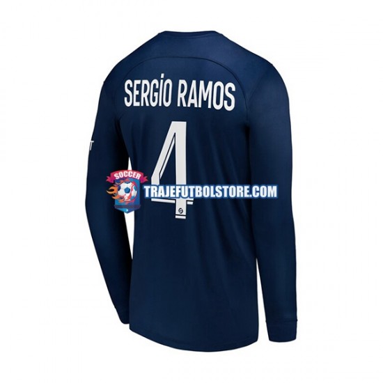 Camiseta 1ª Paris Saint-Germain Sergio Ramos 4 Hombre 2022-2023 ML
