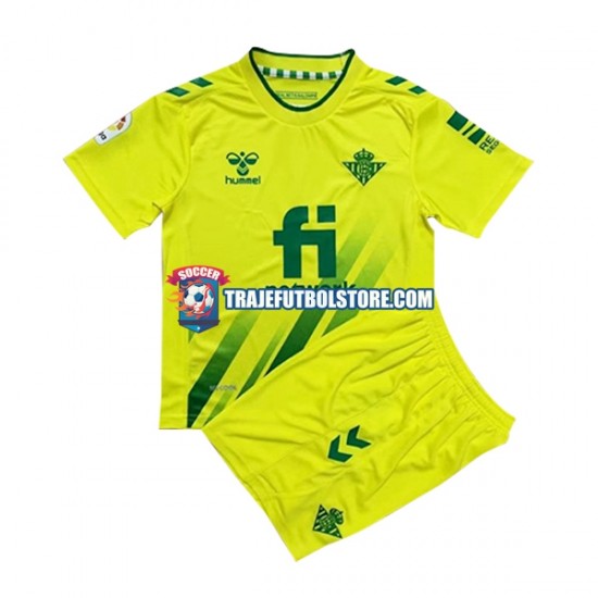 Camiseta 2ª Real Betis Portero Niño 2022-2023 Manga Corta