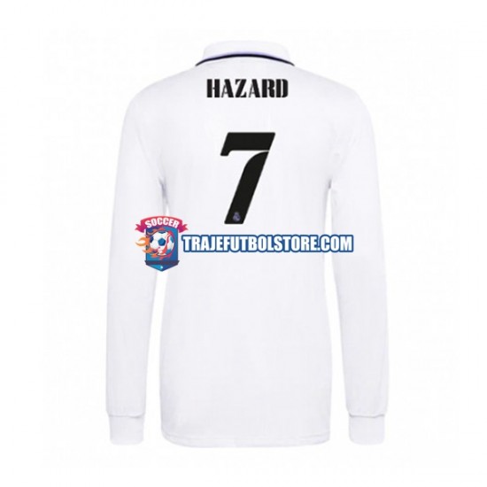 Camiseta 1ª Real Madrid Eden Hazard 7 Hombre 2022-2023 ML