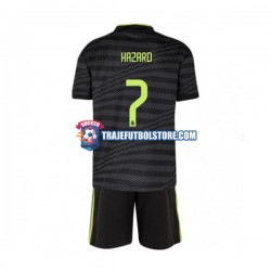Camiseta 3ª Real Madrid Eden Hazard 7 Niño 2022-2023 Manga Corta