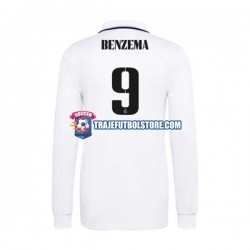 Camiseta 1ª Real Madrid Karim Benzema 9 Hombre 2022-2023 ML