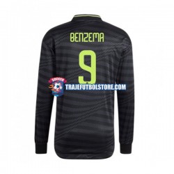 Camiseta 3ª Real Madrid Karim Benzema 9 Hombre 2022-2023 ML