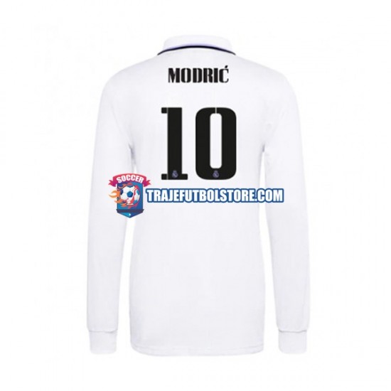 Camiseta 1ª Real Madrid Modrić 10 Hombre 2022-2023 ML
