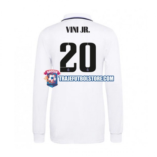 Camiseta 1ª Real Madrid Vinicius Junior 20 Hombre 2022-2023 ML