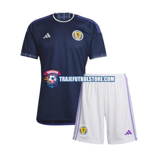 Camiseta 1ª Escocia Niño 2022-2023 Manga Corta