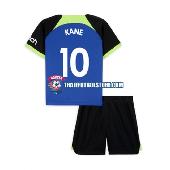 Camiseta 2ª Tottenham Hotspur Harry Kane 10 Niño 2022-2023 Manga Corta
