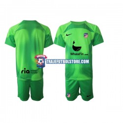 Camiseta 1ª Atlético Madrid Portero Niño 2022-2023 Manga Corta