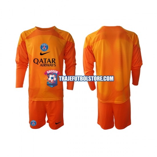 Camiseta 2ª Paris Saint-Germain Portero Niño 2022-2023 ML