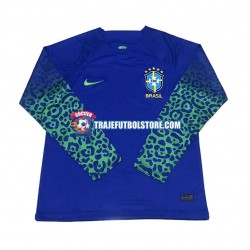 Camiseta 2ª Brasil Hombre Copa Mundial 2022 ML