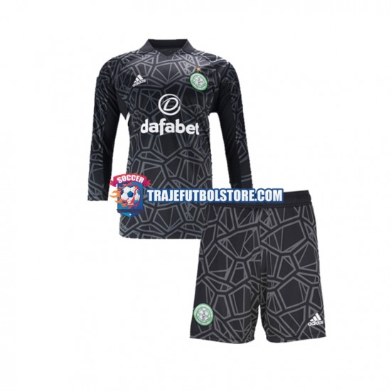 Camiseta 3ª Celtic Portero Niño 2022-2023 Manga Corta
