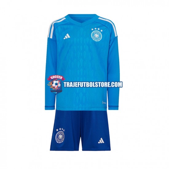 Camiseta 1ª Alemania Portero Niño Copa Mundial 2022 ML