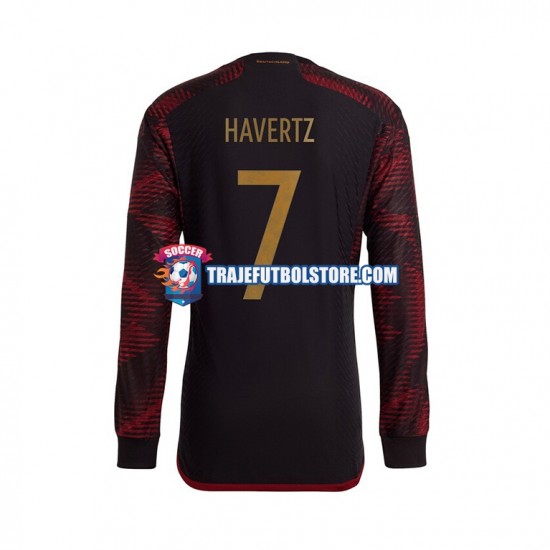 Camiseta 2ª Alemania Havertz 7 Hombre Copa Mundial 2022 ML