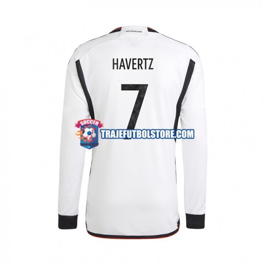 Camiseta 1ª Alemania Havertz 7 Hombre Copa Mundial 2022 ML