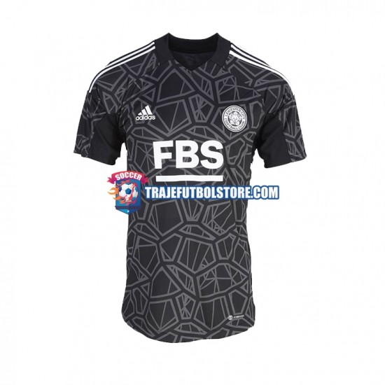 Camiseta 1ª Leicester City Portero Hombre 2022-2023 Manga Corta