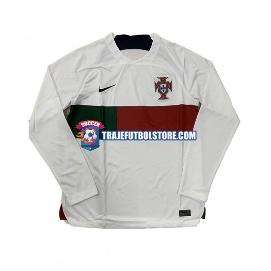 Camiseta 2ª Portugal Hombre Copa Mundial 2022 ML