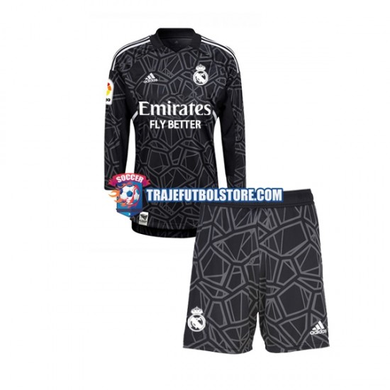Camiseta 2ª Real Madrid Portero Niño 2022-2023 ML