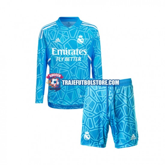 Camiseta 1ª Real Madrid Portero Niño 2022-2023 ML