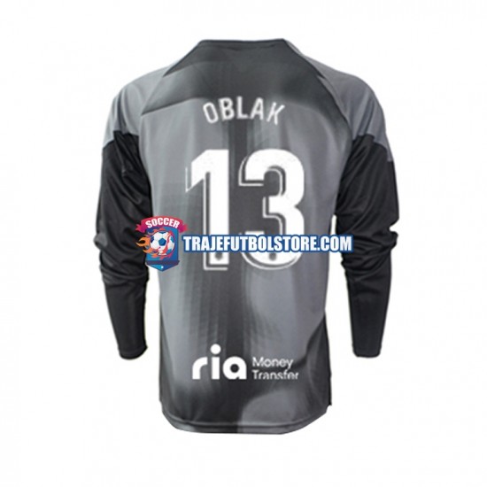 Camiseta 2ª Atlético Madrid Jan Oblak 13 Portero Hombre 2022-2023 ML