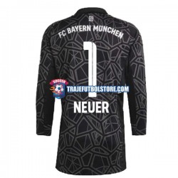 Camiseta 2ª Bayern de Múnich Manuel Neuer 1 Portero Hombre 2022-2023 ML
