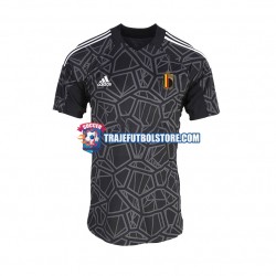 Camiseta 1ª Bélgica Portero Hombre Copa Mundial 2022 Manga Corta