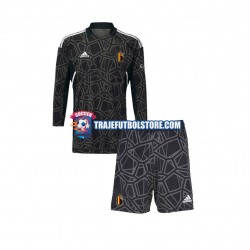 Camiseta 1ª Bélgica Portero Niño Copa Mundial 2022 ML