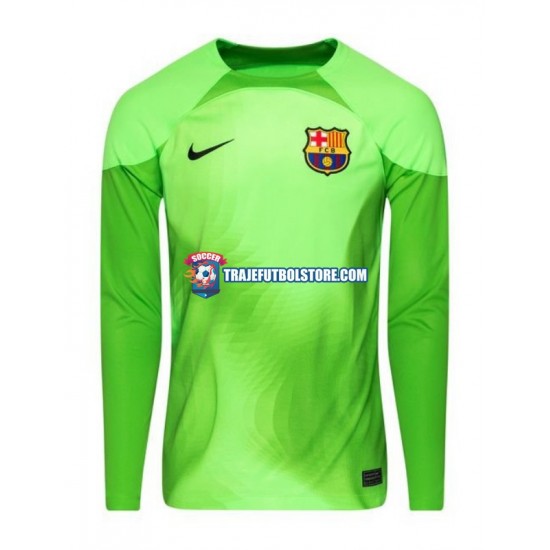Camiseta 1ª FC Barcelona Portero Hombre 2022-2023 ML