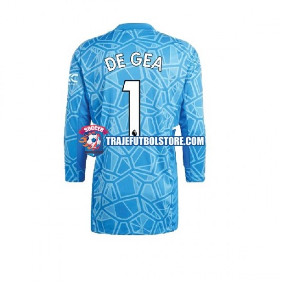Camiseta 1ª Manchester United DE GEA 1 Portero Hombre 2022-2023 ML