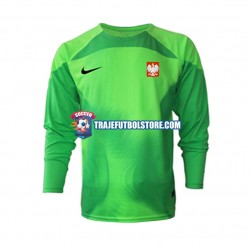 Camiseta 1ª Polonia Portero Hombre Copa Mundial 2022 ML