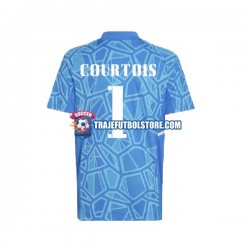 Camiseta 1ª Real Madrid Courtois 1 Portero Hombre 2022-2023 Manga Corta