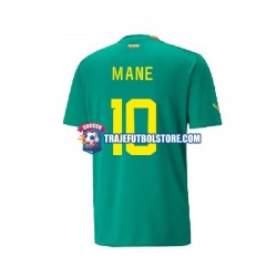 Camiseta 2ª Senegal Mane Hombre Copa Mundial 2022 Manga Corta